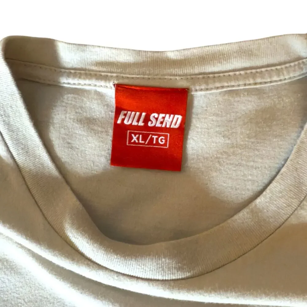 Full Send International Senders Club T-shirt Men’s XL - Punk Streetwear Skater - Picture 5 of 11